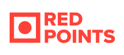 red points